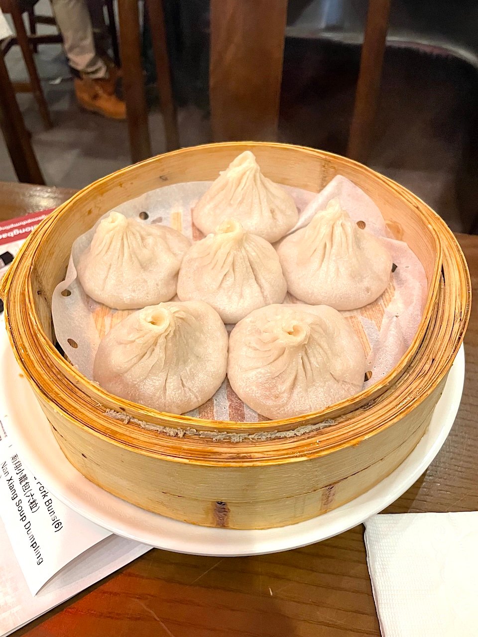 Soup dumplings in New York City